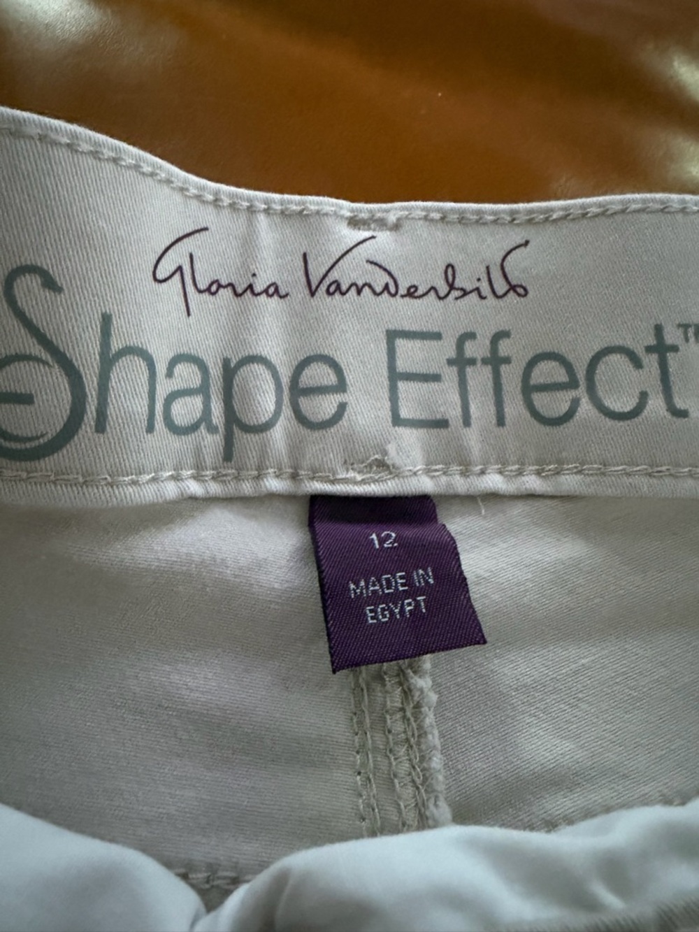 Gloria Vanderbilt Shape Effect High Rise Wide Leg Crop - Picture 5 of 5